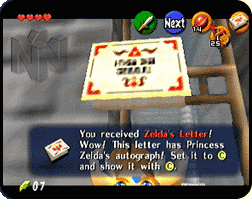 Zelda's Letter