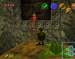 A bomb thrown next to a rock wall