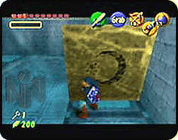 Linking pushing a block.