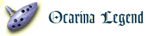 Ocarina with the text 'Ocarina Legend'.